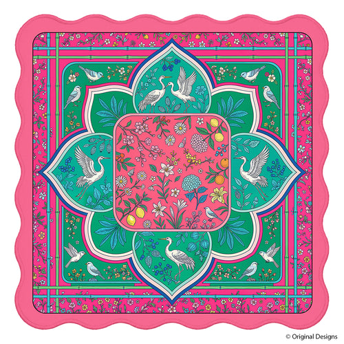 Scalloped Mahjong Mat