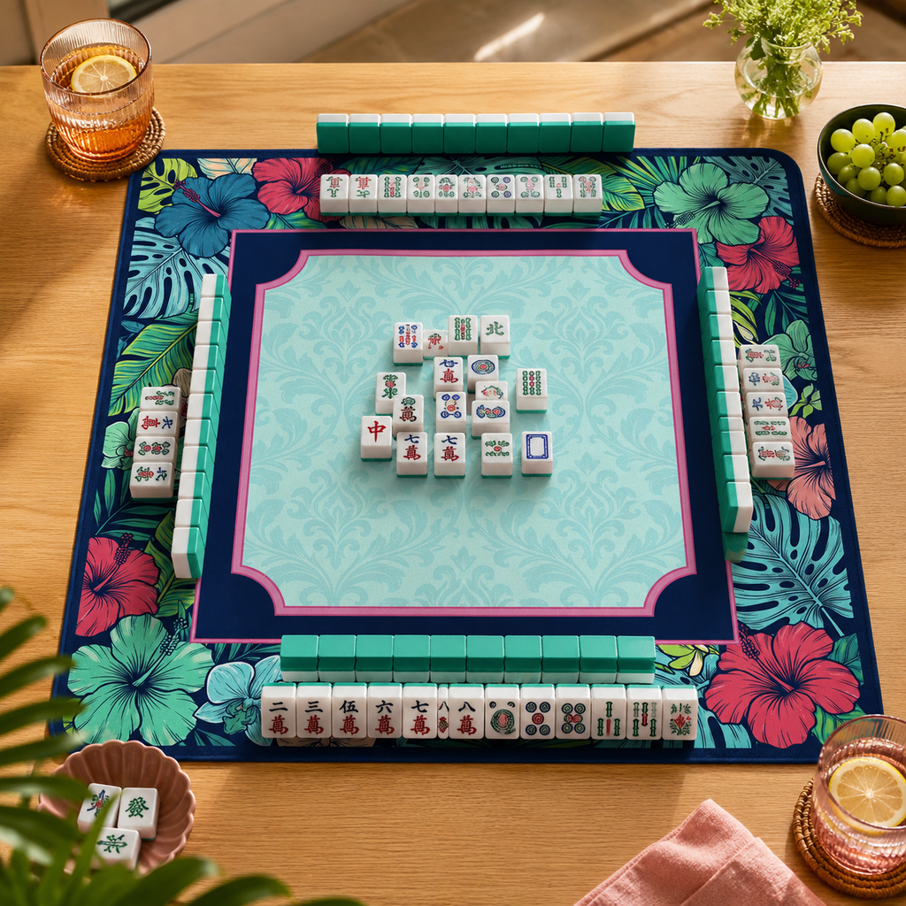 mahjong table mats with edges