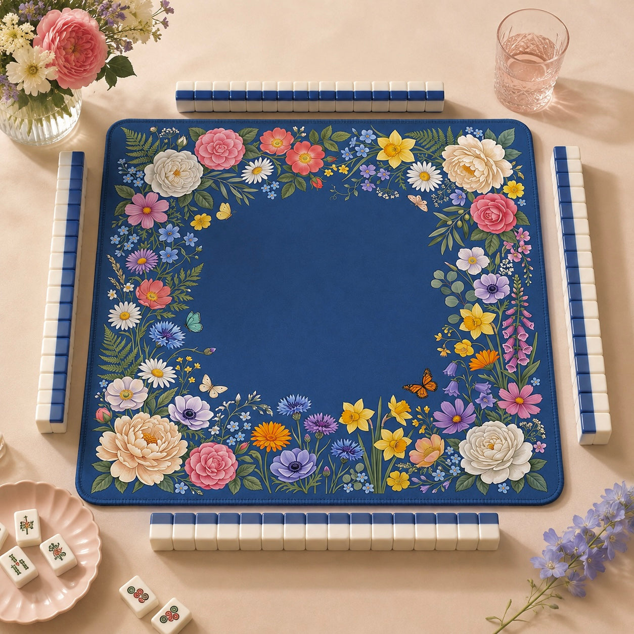 mahjong table mats for sale