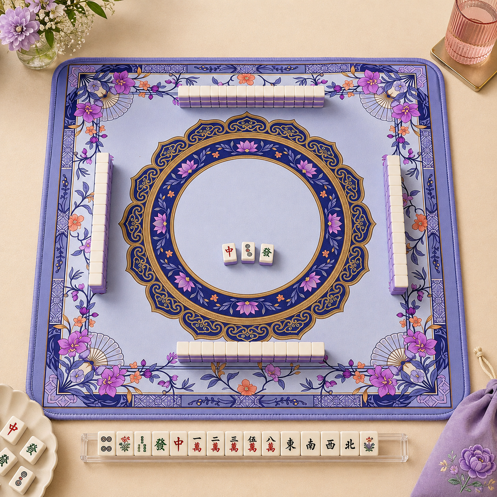 mahjong table mats with edges