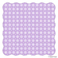 wavy edge mahjong mat