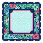 decorative edge mahjong mat